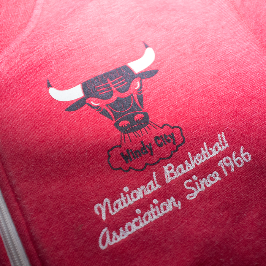 Vintage adidas Chicago Bulls Zip Jacket XLarge - Double Double Vintage