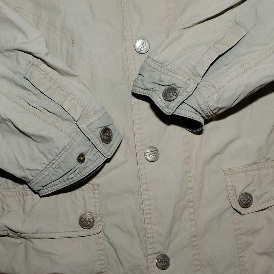 Vintage adidas Olympic Games Coach Jacket Large - Double Double Vintage