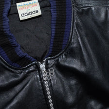 Vintage adidas Olympic Games 1960 Leather Jacket Large - Double Double Vintage