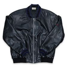 Vintage adidas Olympic Games 1960 Leather Jacket Large - Double Double Vintage