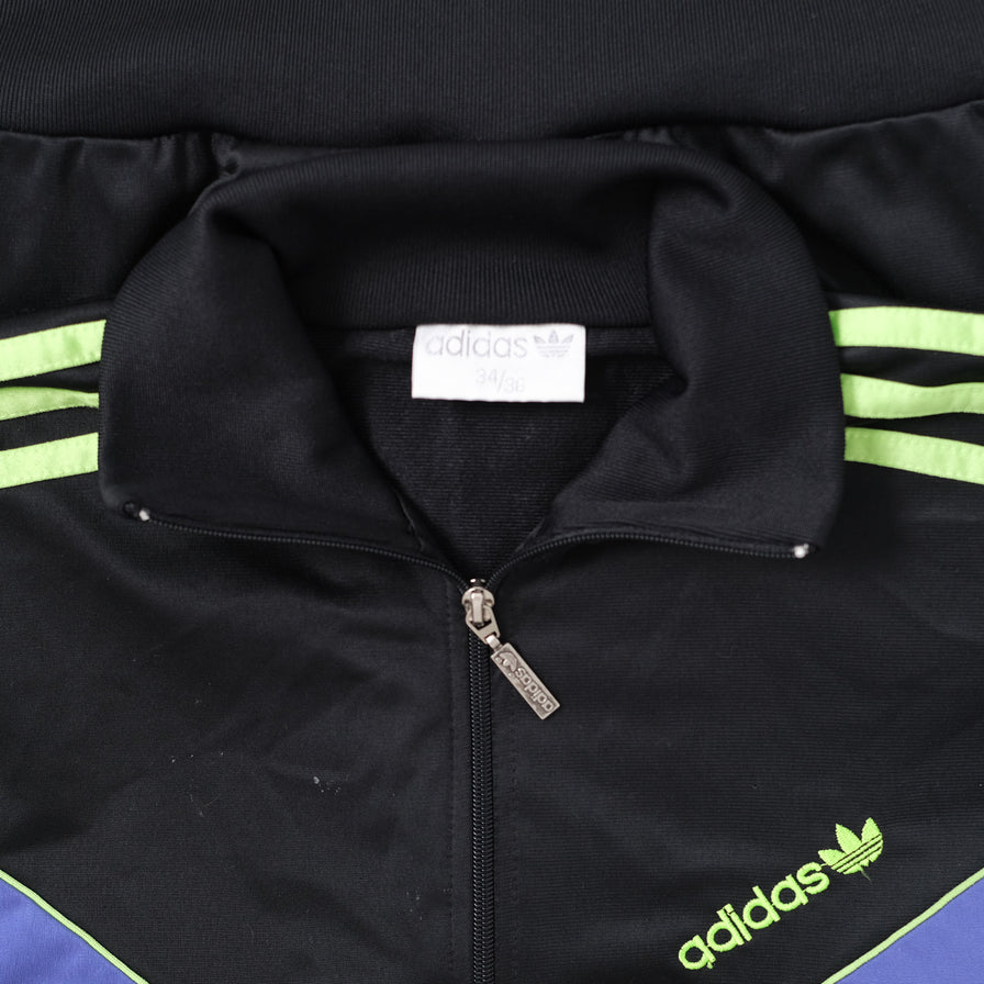 Black and lime green adidas jacket clearance
