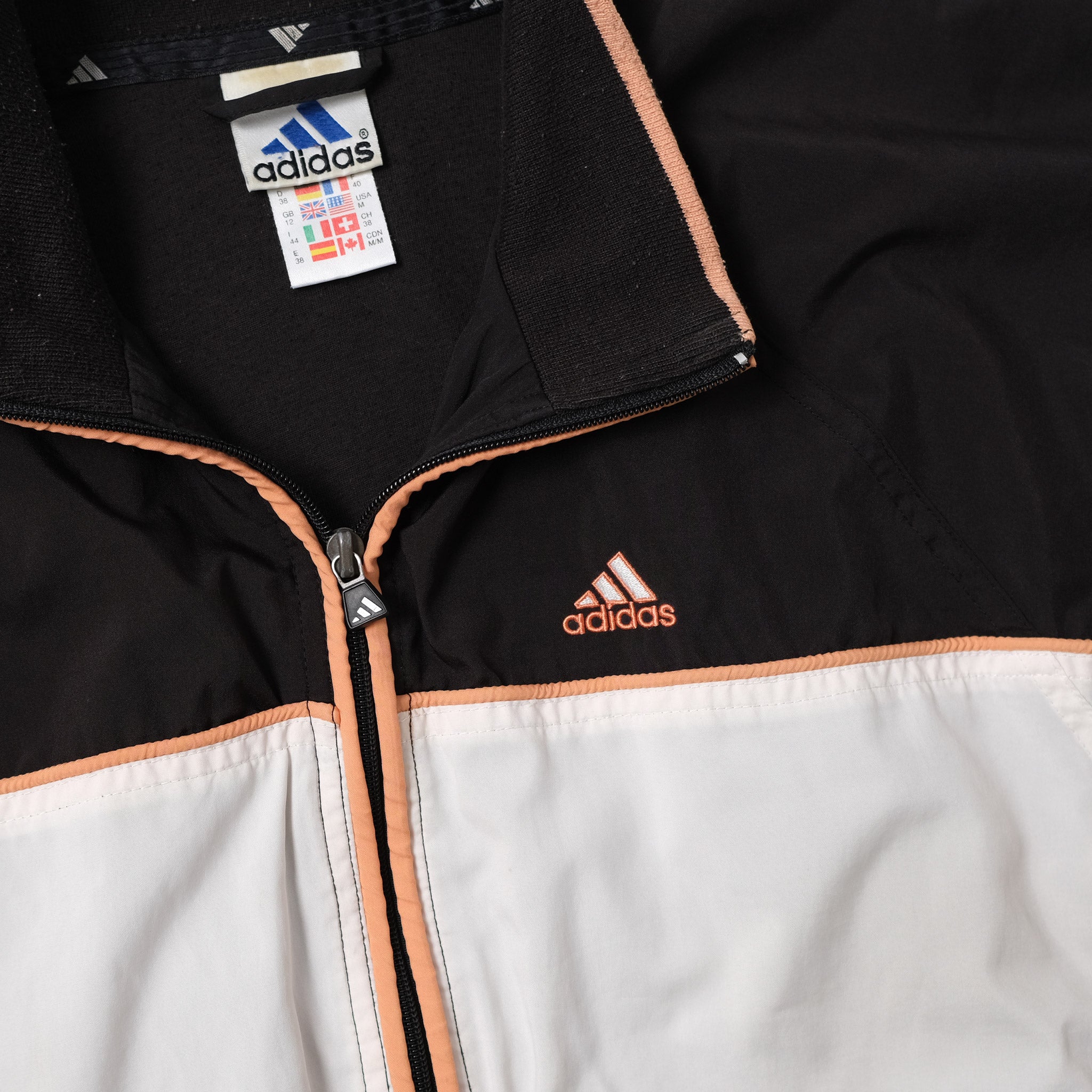 Vintage adidas Track Jacket Medium Double Double Vintage