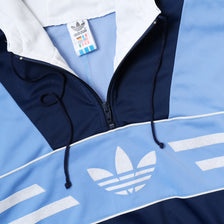 Vintage adidas Q-Zip Hoody Medium