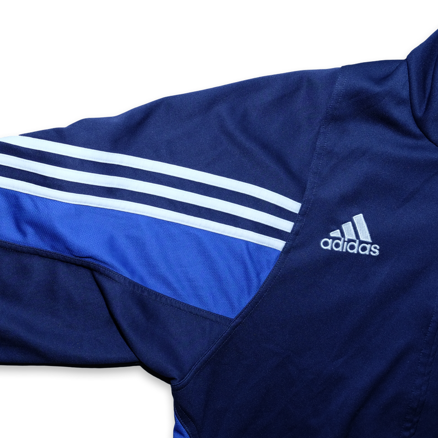 adidas Three Stripes Track Jacket Small - Double Double Vintage