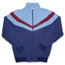 Vintage adidas Velour Track Jacket XLarge - Double Double Vintage