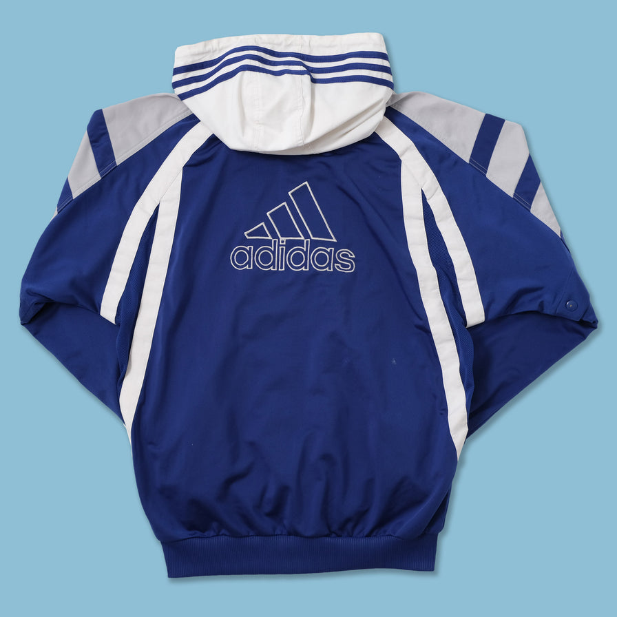 Vintage adidas Hooded Track Jacket Medium