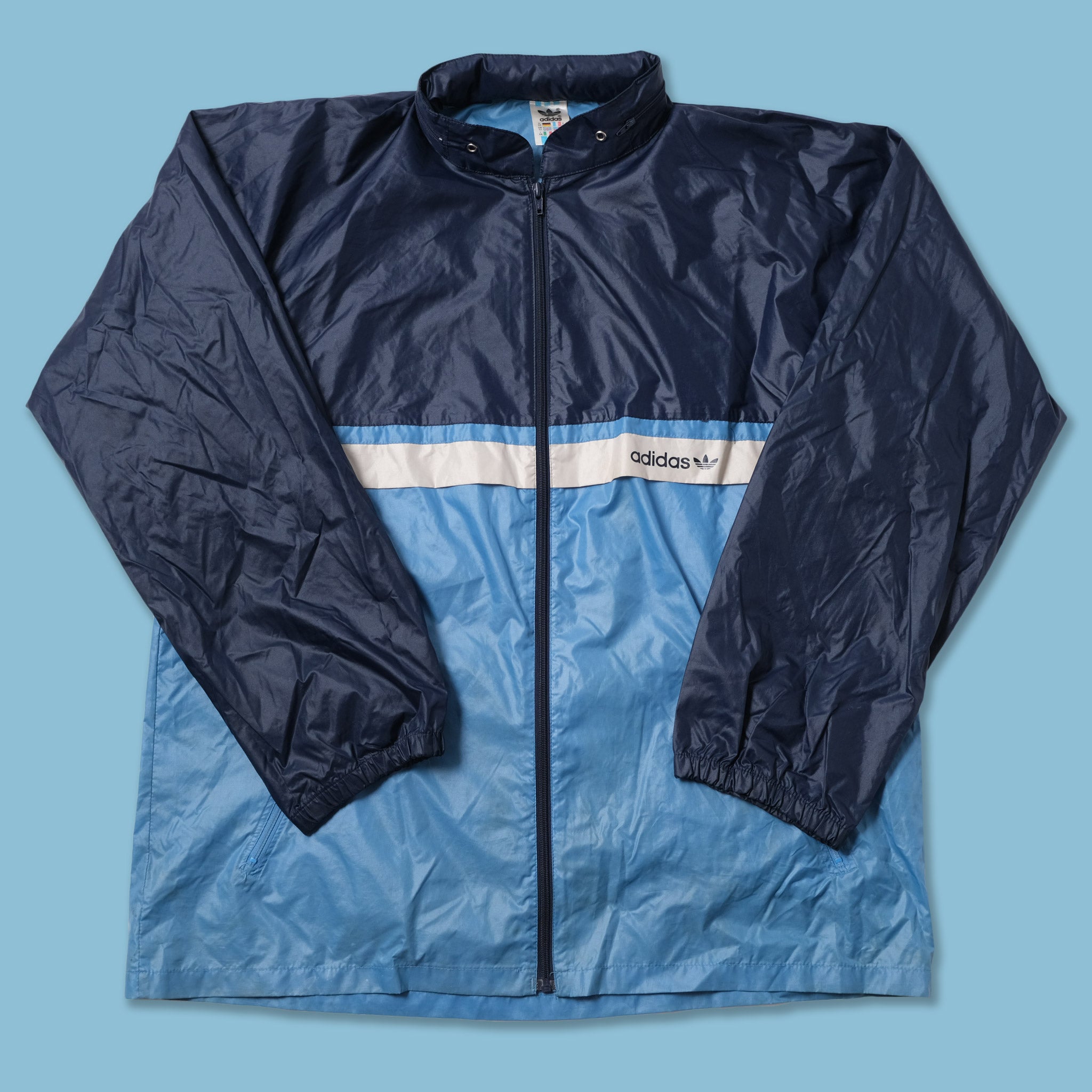 Adidas vintage best sale rain jacket