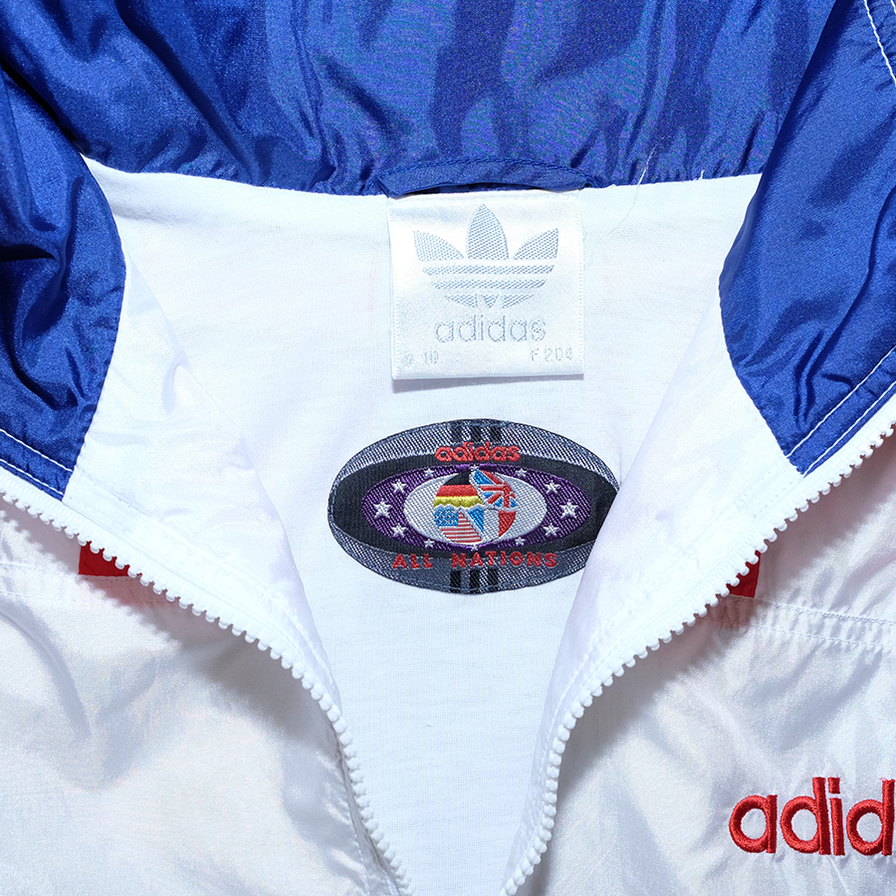 Rare adidas All Nations Trackjacket XLarge - Double Double Vintage
