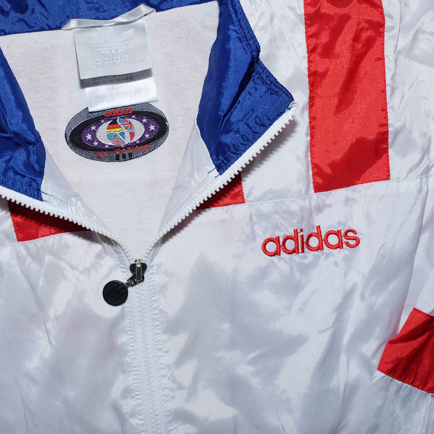Vintage adidas All Nations Track Jacket Medium - Double Double Vintage