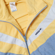 Vintage Women's adidas Velour Track Jacket Large