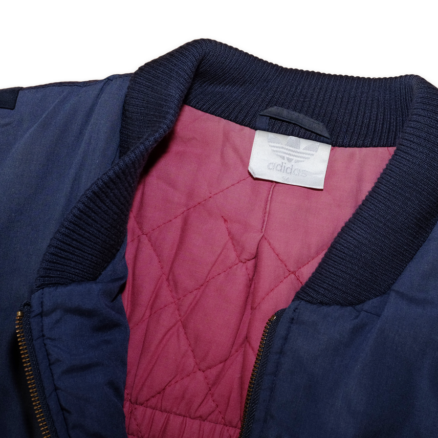 Vintage adidas padded Bomber Jacket XLarge - Double Double Vintage