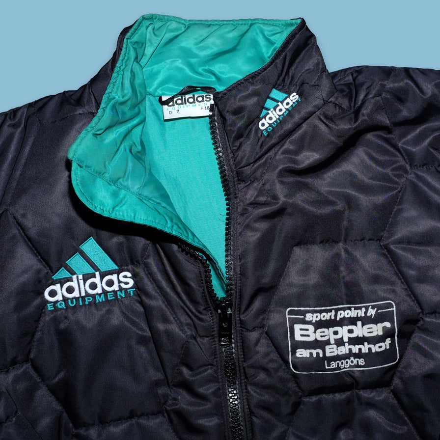 Vintage adidas Equipment Padded Jacket XLarge Double Double Vintage