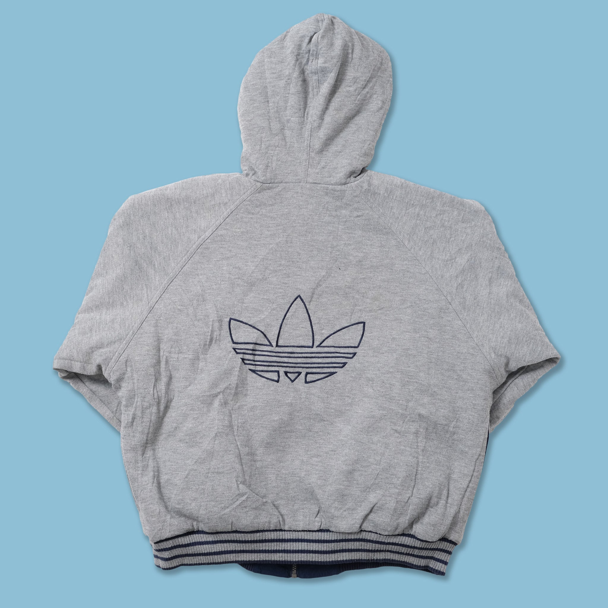 Vintage Adidas Reversible Jacket Large Double Double Vintage