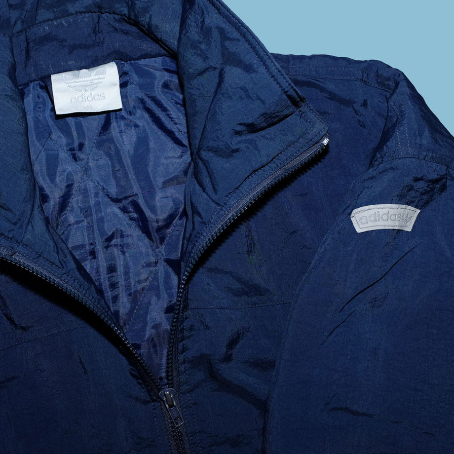 Vintage adidas Padded Track Jacket Large - Double Double Vintage