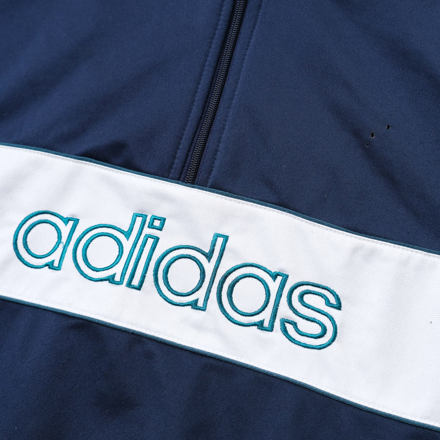 Vintage adidas Q-Zip Tracktop XLarge