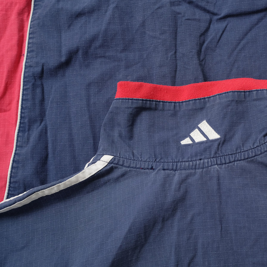 Vintage adidas Q-Zip Windbreaker Large
