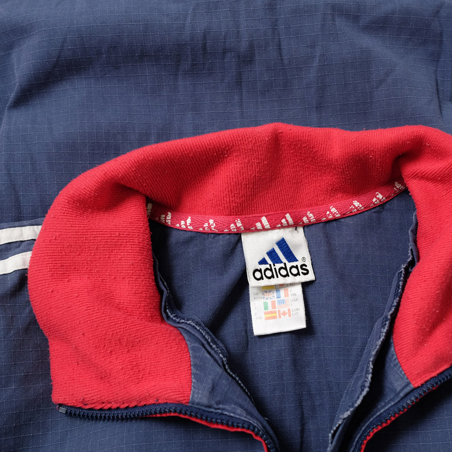 Vintage adidas Q-Zip Windbreaker Large