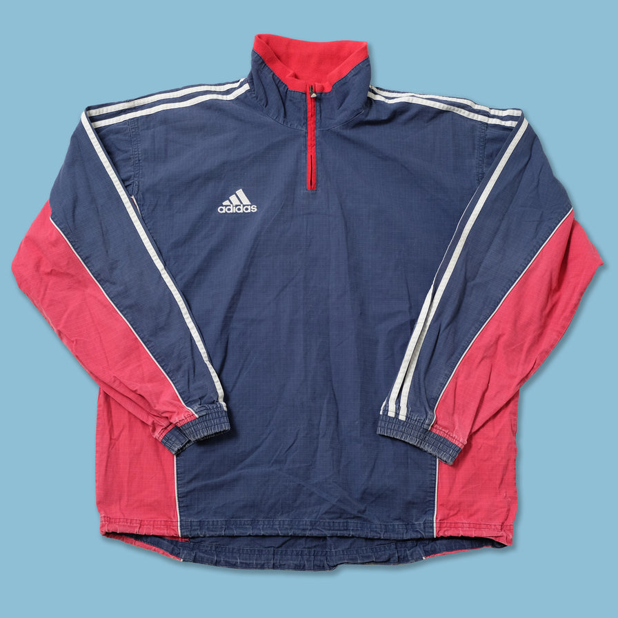 Vintage adidas Q-Zip Windbreaker Large