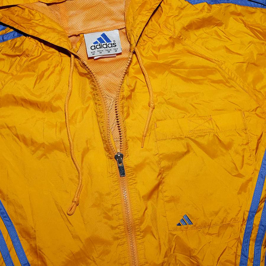 Vintage adidas Hooded Rainjacket Large / XLarge