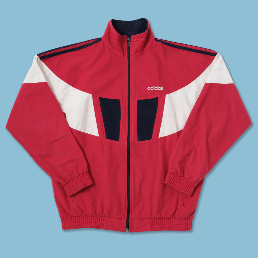 Vintage adidas Velour Track Jacket Medium