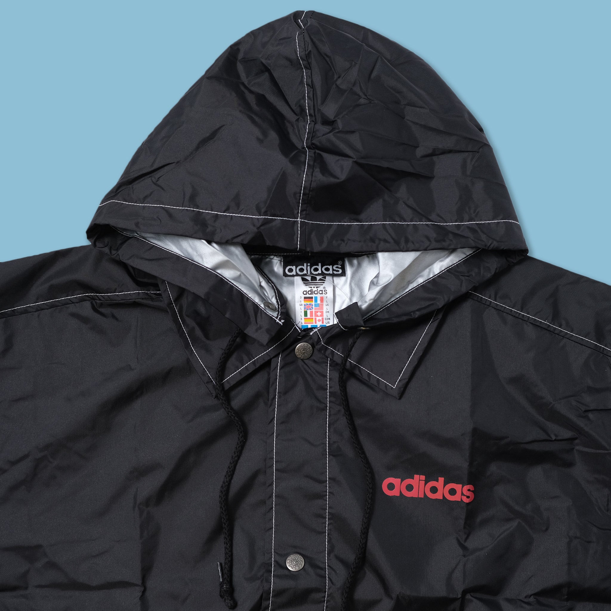 Vintage Deadstock adidas Streetball Jacket XLarge | Double
