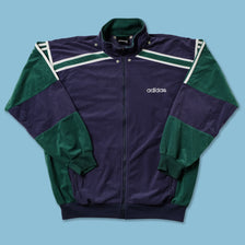 Vintage adidas Velour Track Jacket Large / XLarge