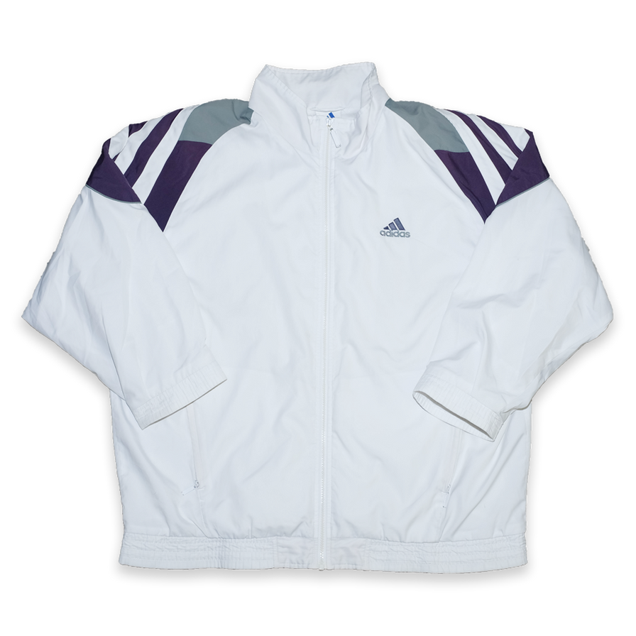 Vintage adidas Track Jacket Large - Double Double Vintage