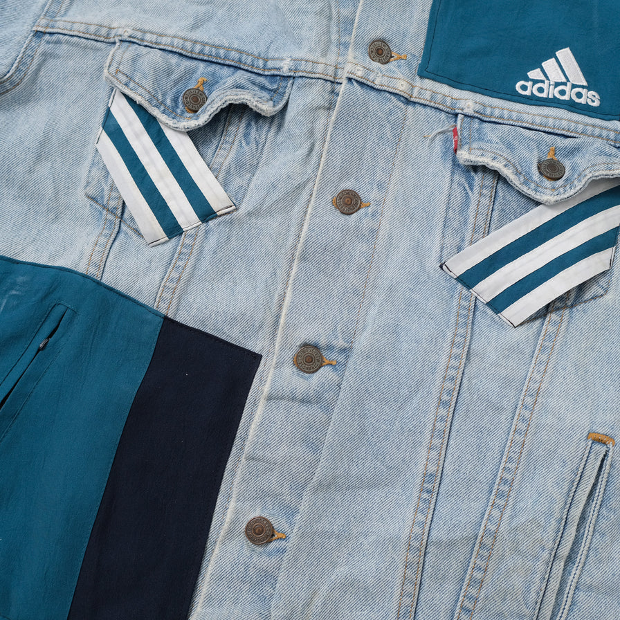adidas x Levis Denim Jacket Large