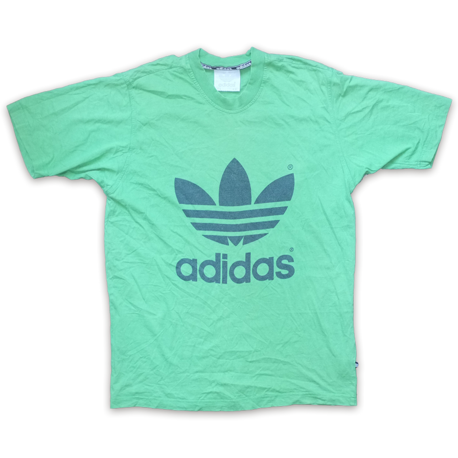 Vintage adidas Trefoil T-Shirt Medium / Large - Double Double Vintage