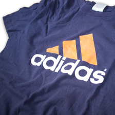 adidas Logo T-Shirt Small - Double Double Vintage