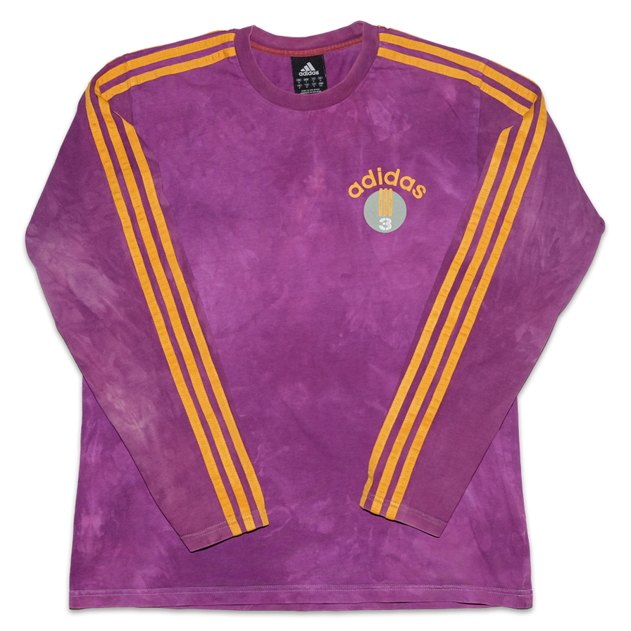Vintage adidas Bleach Longsleeve Medium - Double Double Vintage