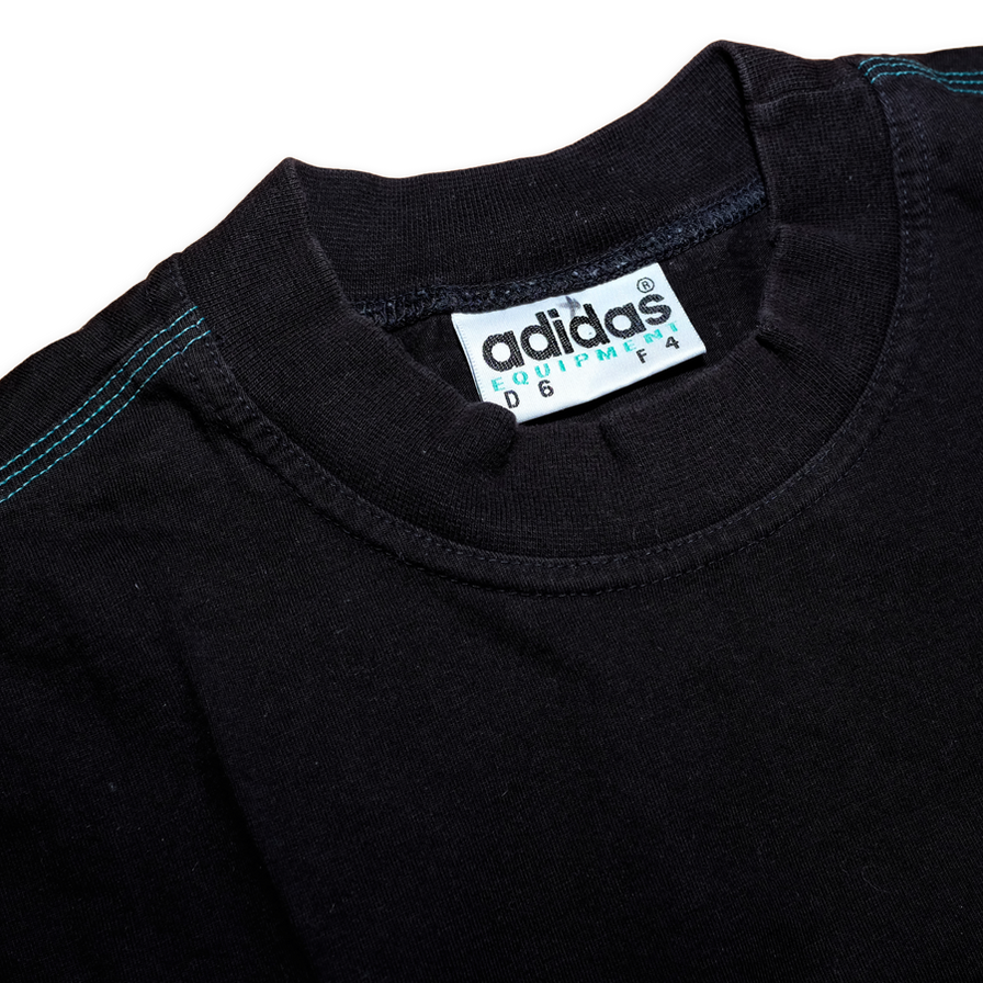 Vintage adidas Equipment Longsleeve Medium Double Double Vintage