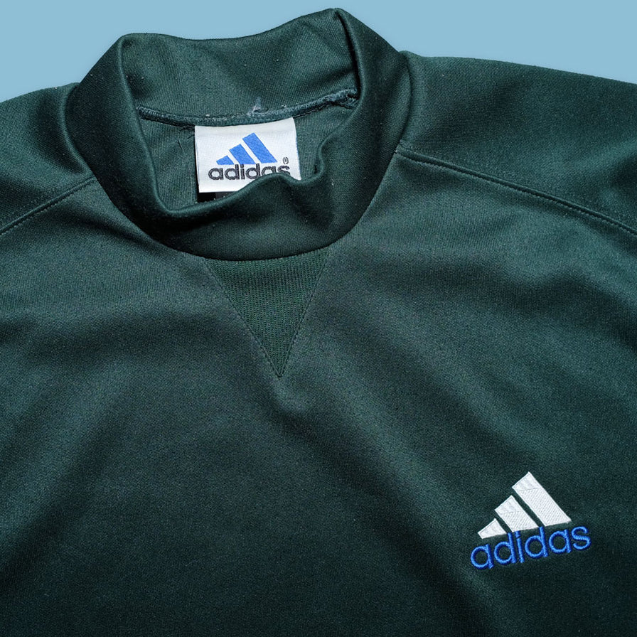 Vintage adidas Mock Neck Sweater Large - Double Double Vintage
