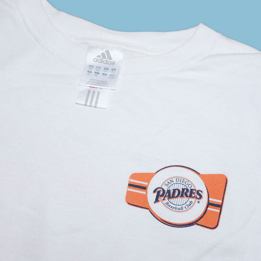 adidas San Diego Padres Longsleeve XXLarge - Double Double Vintage