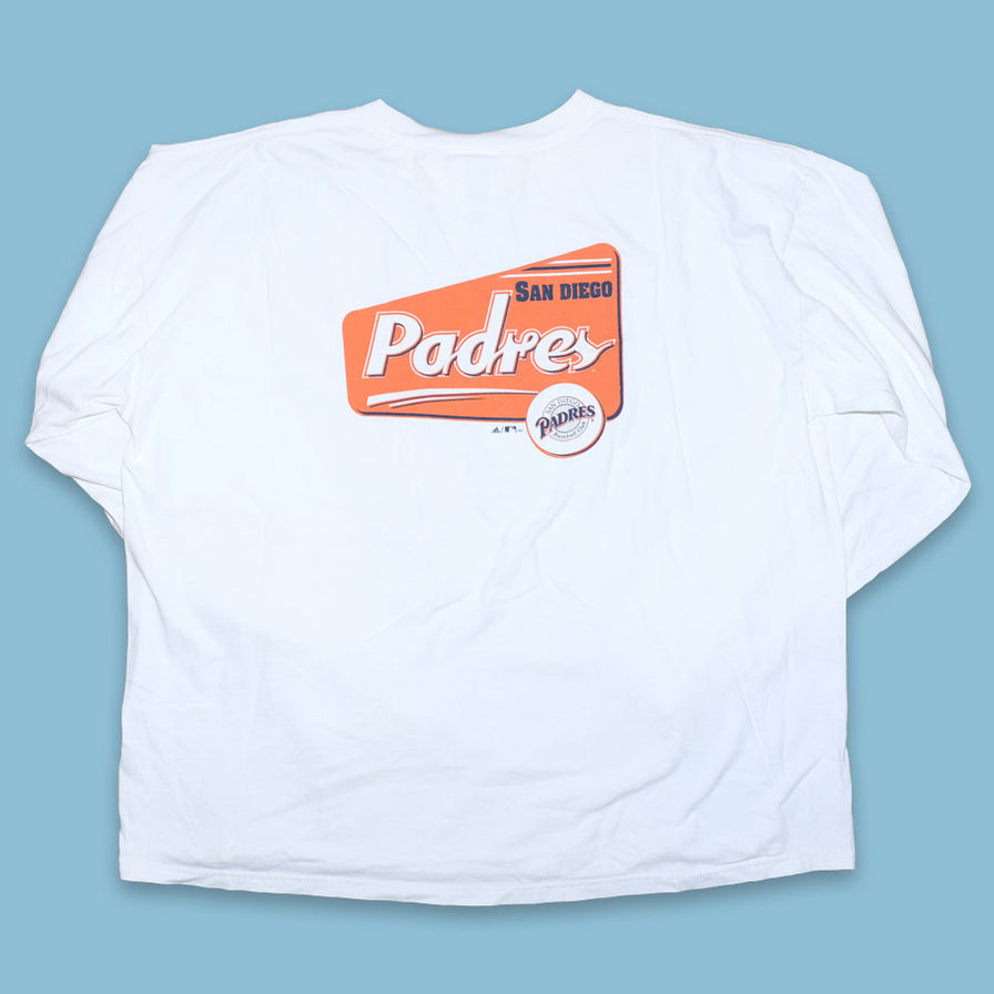 adidas San Diego Padres Longsleeve XXLarge - Double Double Vintage