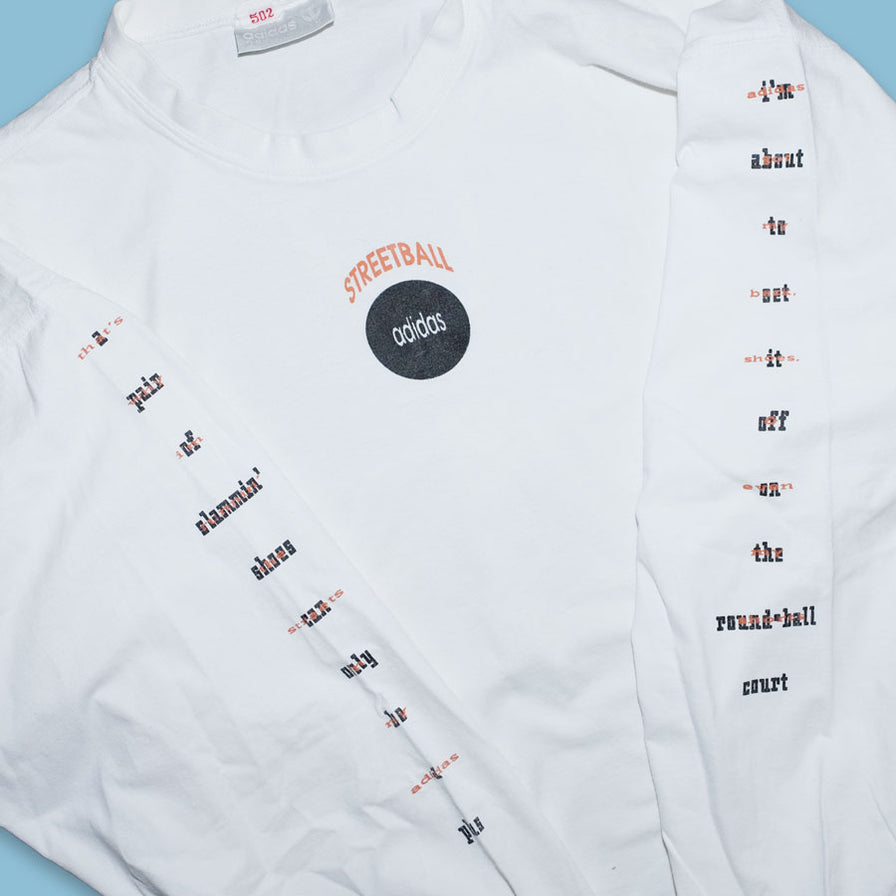 Vintage adidas Streetball Longsleeve Medium - Double Double Vintage