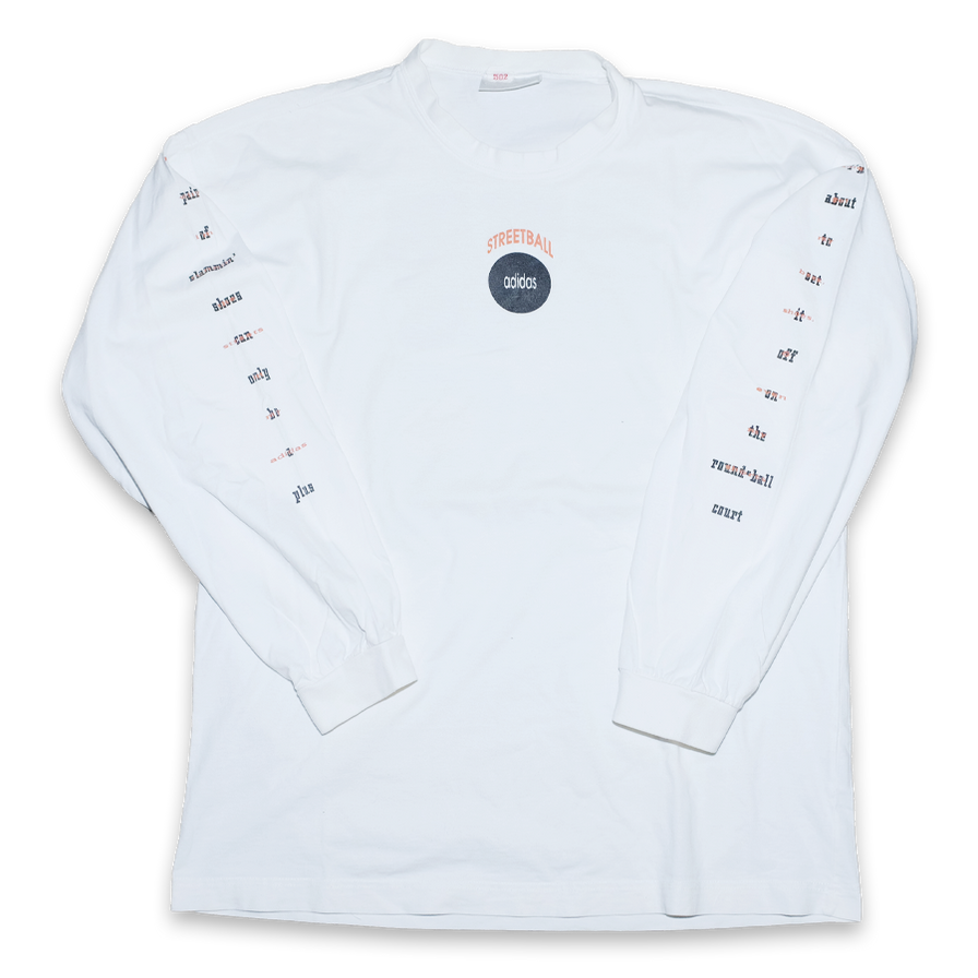 Vintage adidas Streetball Longsleeve Medium - Double Double Vintage