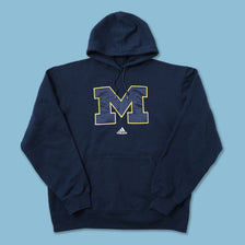 Vintage adidas Michigan Wolverines Hoody Large