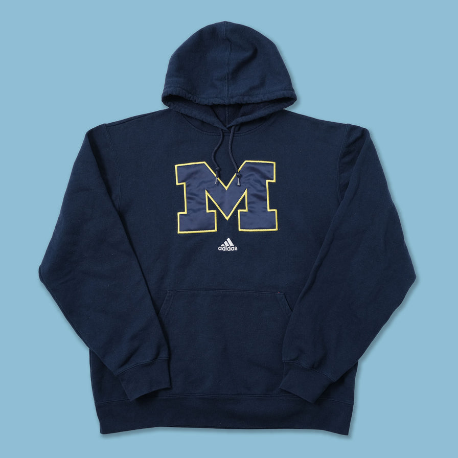 Vintage adidas Michigan Wolverines Hoody Large