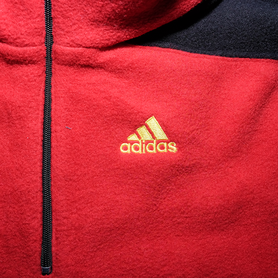 Rare adidas Polartec Olympic Fleece Medium Large Double Double