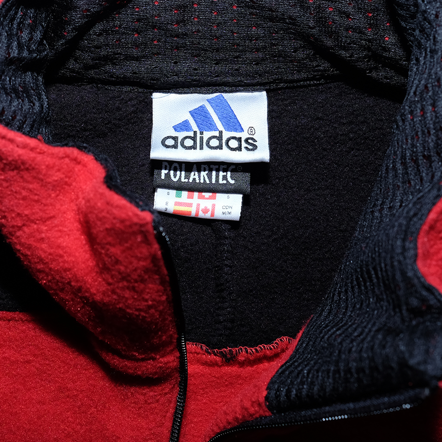 Rare adidas Polartec Olympic Fleece Medium Large Double Double Vintage