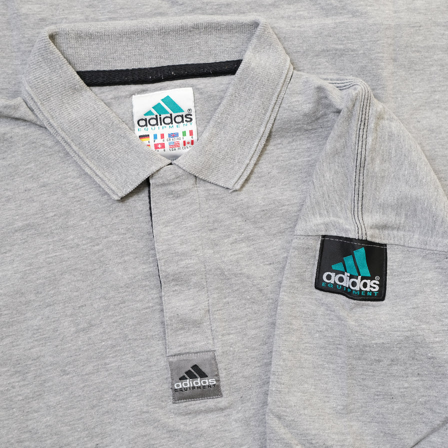 Vintage adidas Equipment Polo Medium