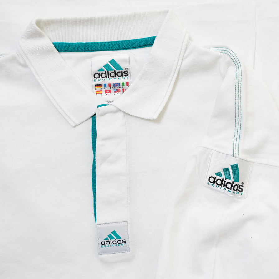 Vintage adidas Equipment Polo Large