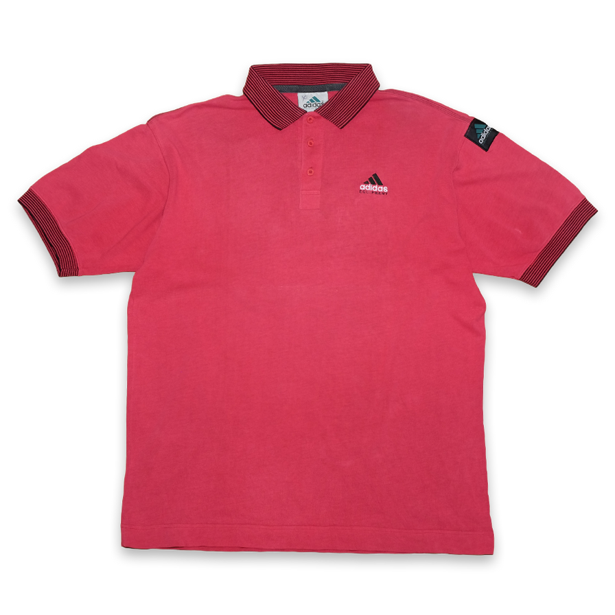 Vintage adidas Equipment Polo Shirt XLarge - Double Double Vintage
