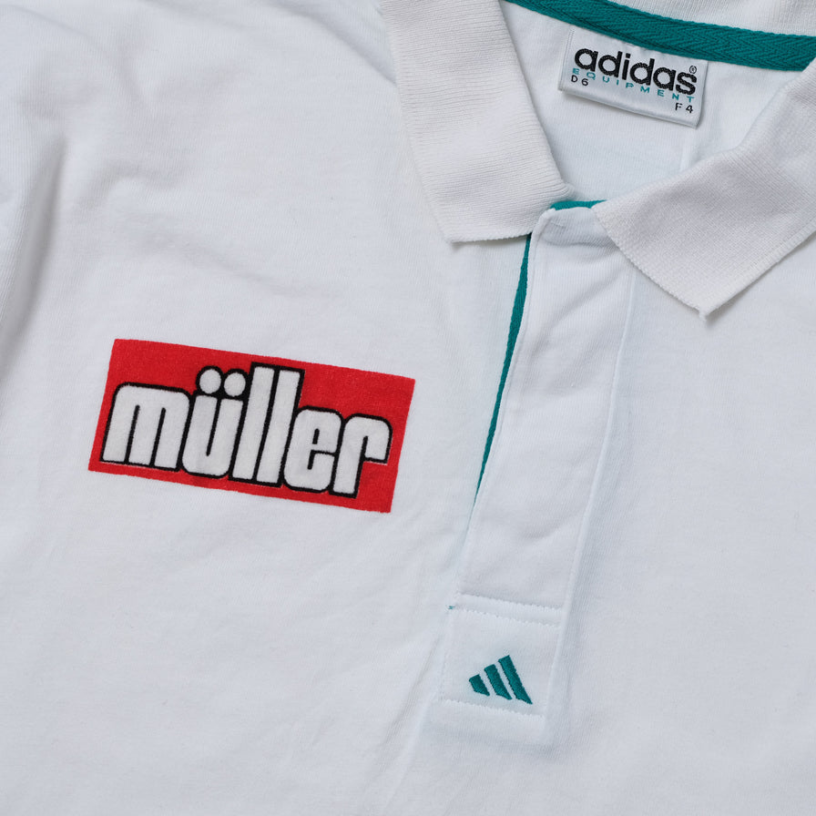 Vintage adidas Equipment Polo Large