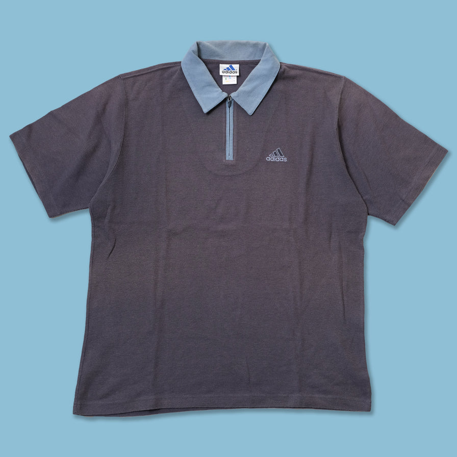 Vintage adidas Q-Zip Polo Large / XLarge
