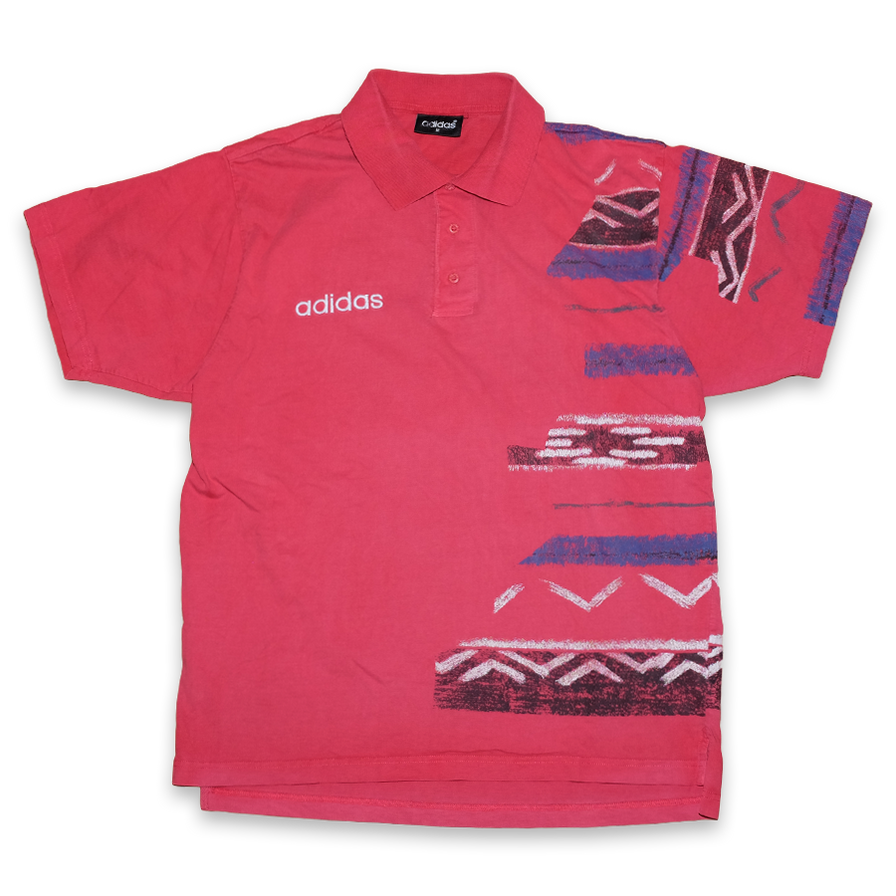 Vintage adidas Polo Shirt Medium - Double Double Vintage