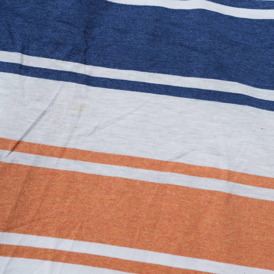 Vintage adidas Striped Polo Large