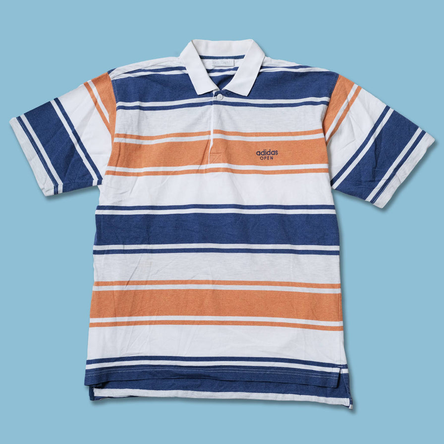 Vintage adidas Striped Polo Large