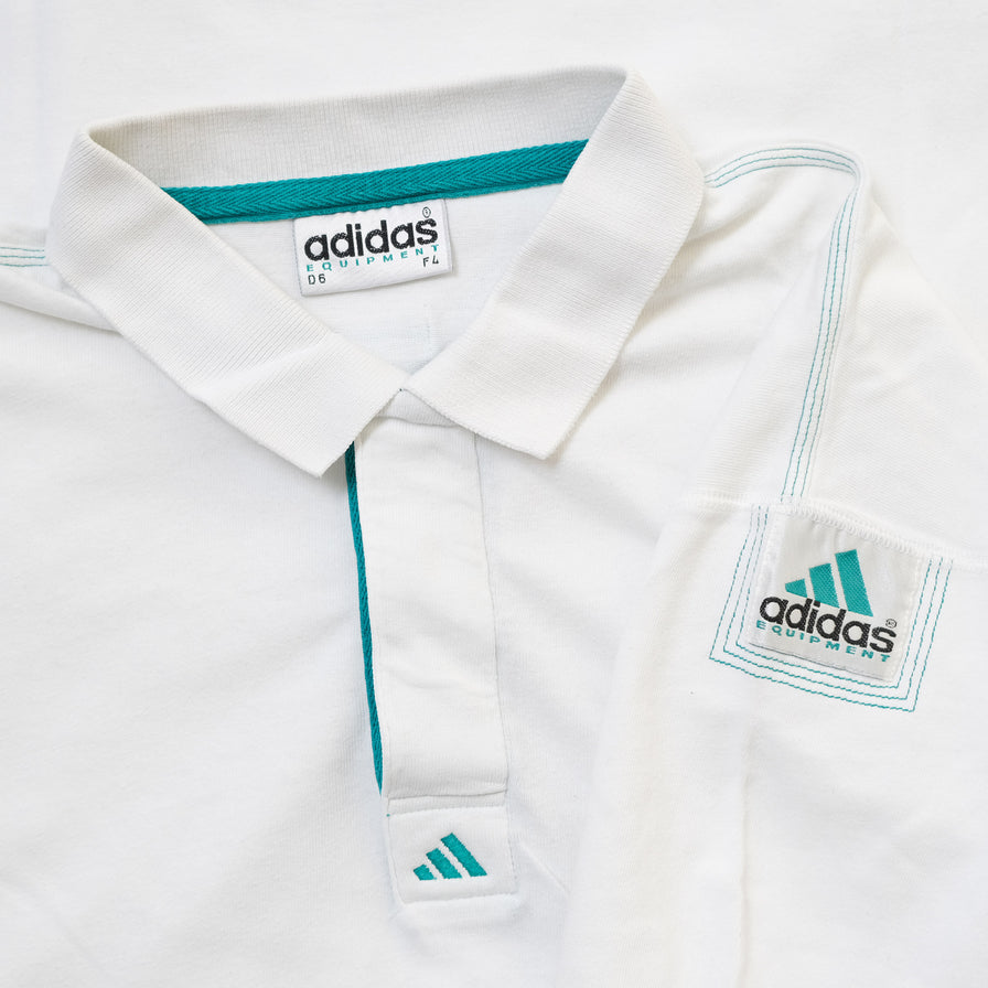 Vintage adidas Equipment Polo Medium
